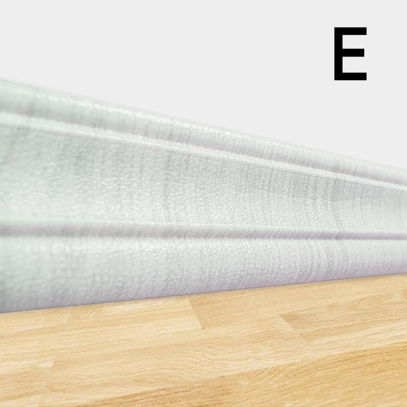 Papel tapiz autoadhesivo de zócalo de 2,35 m, línea de cintura, borde de mármol 3D, adhesivo de pared extraíble