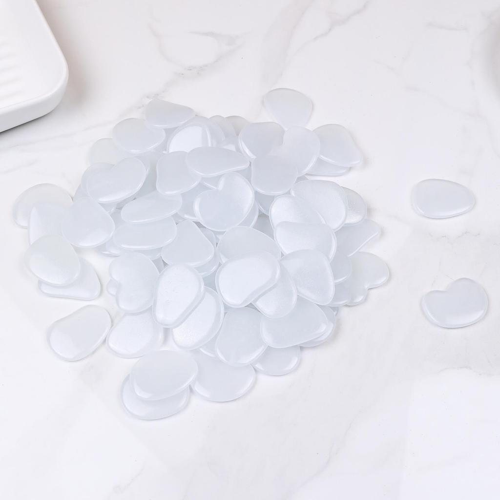 4cm Luminous Glow Pebbles for Garden, Fish Tank, Bonsai, and Decorative Landscaping