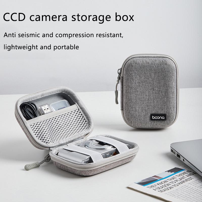 EVA Mini Camera Shockproof Case Hard Shell Carrying Case Suitable For Sony Canon Fuji Camera Case CCD Camera Storage Box