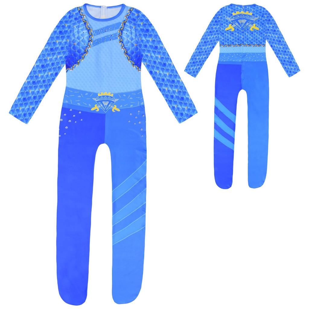 Descendants 4 Bodysuit Halloween Stage Performance Costume