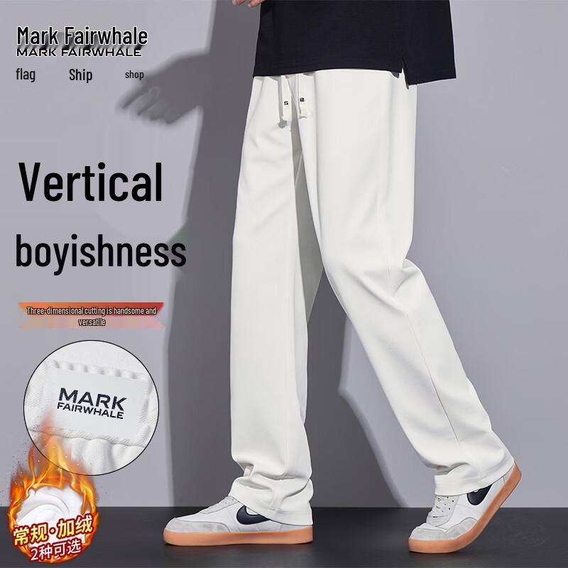 MARK FAIRWHALE Men s Loose Straight Leg Casual Pants XL