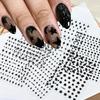6Pcs Y2K Laser Star Nail Stickers Gold Silver Color Nail Art Stickers  Nail Supplies