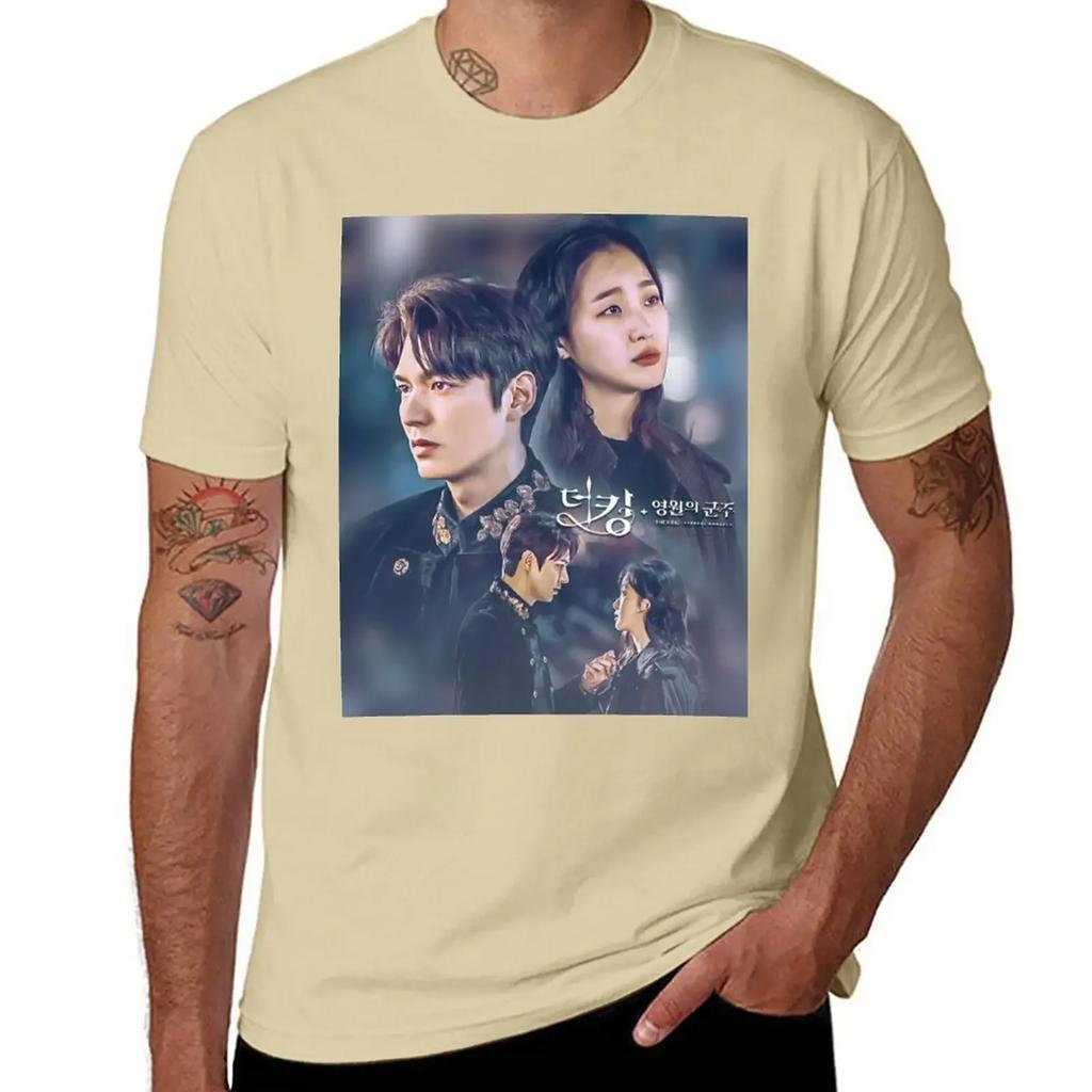 Lee Gon & Jung Tae-eul T-Shirt Tees Cute Clothes Oversized T Shirt Men
