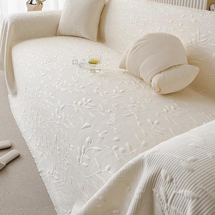 1pc Summer Ice Multifunctional Protective Sofa Cover Throw Blanket Non-Slip Scratch-Resistant Cat-Proof Cushion Pad Suitable for 1/2/3/4 Seater Set