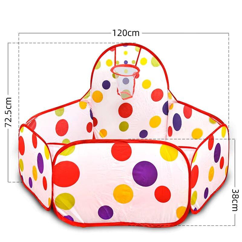 Oyuncak Çadır Çizgi Film Oyun Evi Top Havuzu Çukurları Sepetli Spor Taşınabilir Katlanabilir Dış Mekan Eğitim Oyuncakları Çocuklar İçin Çocuklar