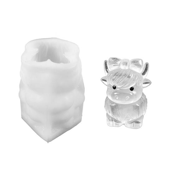 Highland Ice Cube Mold Silicone Ice Cube Tray Flexible Novelty Ice Cube Maker for Whiskey Cocktails Coffee Dishwasher Safe Reusable Party Gifts