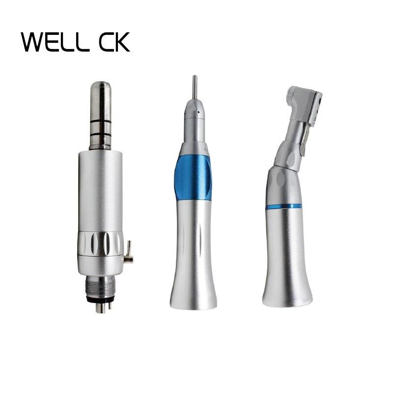 Dental Handpiece Low Speed  (2 or 4 Hole)  Air Turbine Straight Contra Angle Air Motor