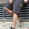Men's Summer Drawstring Workwear Shorts - European Size, Trendy & Loose Fit, Hong Kong Style