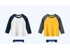 27kids 2024 Autumn Kids Long Sleeve Round Neck T-shirt - Solid Color Children's Clothing