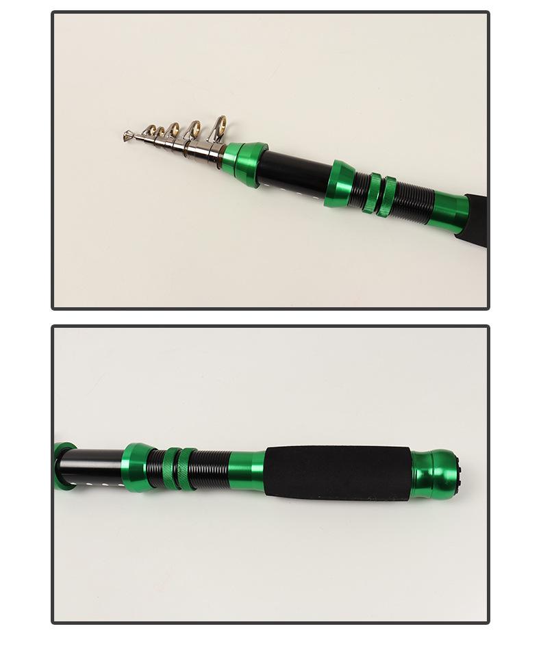 Carbon Telescopic Sea Fishing Rod for Long-Distance Casting, Winter, Ice, and Boat Fishing