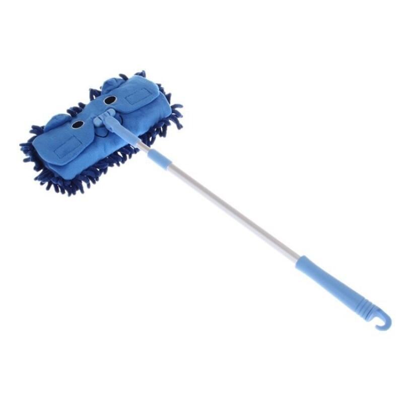 Brinquedo Infantil Mop de Desenho Animado Mini Mop Plano Limpeza de Cantos Vassoura Infantil Mop para Bebê Jardim de Infância