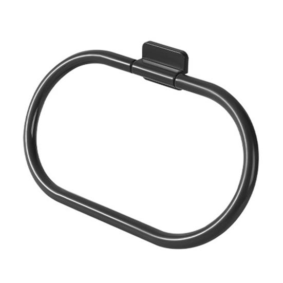 Pierścień na ręcznik łazienkowy montowany na ścianie samoprzylepny wieszak na ręcznik do rąk instalacja bez wiercenia uchwyt na ręcznik do przechowywania w kuchni i łazience