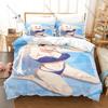 Cool Popular Isekai The Genius Prince's Pattern 3 In 1 Bedding Set Quilt Cover With Two Pillowcases Comfortable Household Beddin