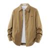 MARK FAIRWHALE Men's Embroidered Cotton Long Sleeve Shirt