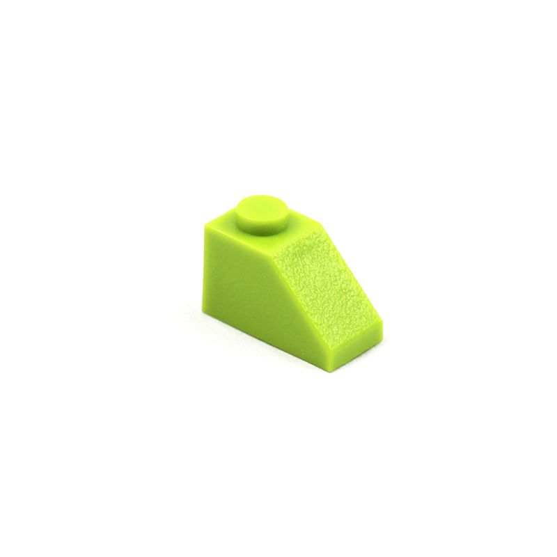 50pcs Roof Tile 1X2 Blocks With Slope 45 MOC Enlighten Building Bricks Sets Accessories Boys Toys Compatible Classic Parts 3040