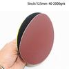 10pcs Sandpaper 5inch/125mm 40-2000Grit Disk Sand Sheets Sandpaper Polishing