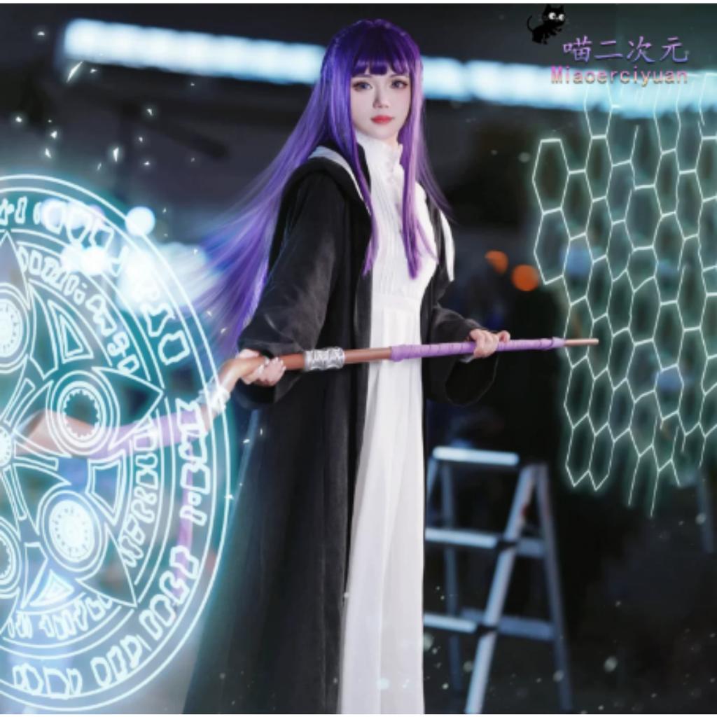 Fern Cosplay Costume Anime Beyond Journeys End For Halloween Comic Con Frieren Fern Outfits