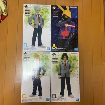 Ichiban Kuji Vigilante ILLEGALS Aizawa Yamada Shirakumo Haimawari Figure Set 4