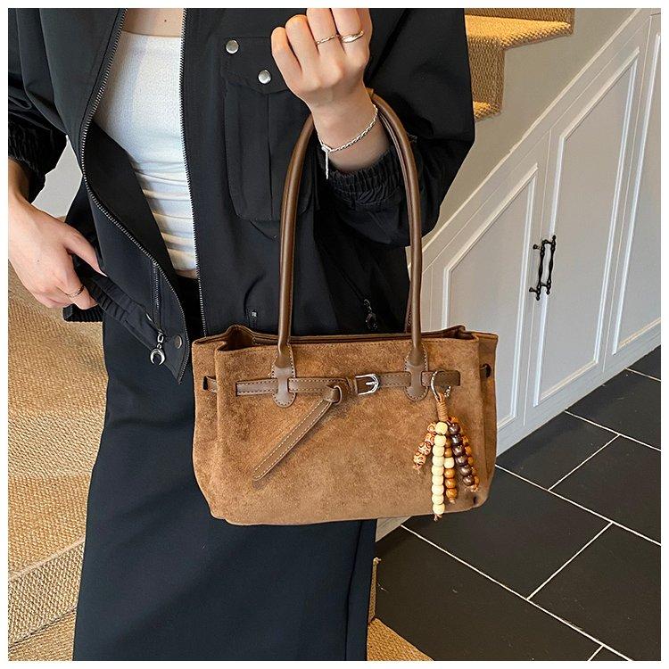 High-End Luxury Designer Brand PU Leather Women's Handbag Elegant Shoulder Bag Popular Classic Trendy Design Commuter Casual Tote Bag