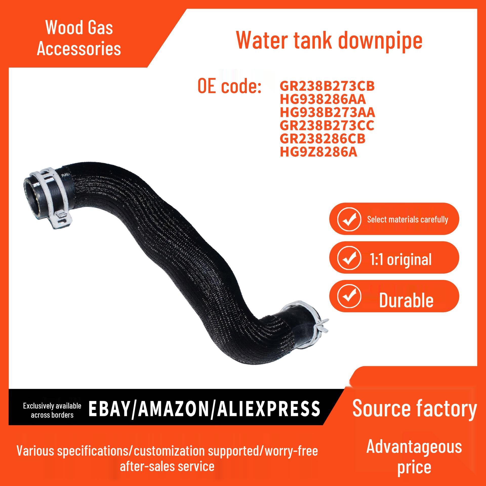 

GR238B273CB Radiator Lower Hose for Ford Mondeo/Taurus: Engine Auxiliary Water Pump. Pokess