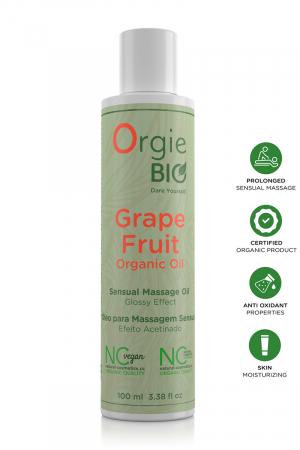 

Organic Grapefruit Massage Oil - Orgie TU прозрачный