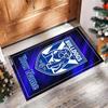 Canterbury-Bankstown Bulldogs Crystal Velvet Rug, Custom Name Text Personalized Non‑Slip Floor Mat for Home Decor Gift