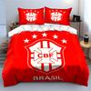 CBF logo and stars. Bedding sets Duvet cover sets Duvet covers Pillowcases(1*Duvet Cover 2*Pillowcases without duvet insert)