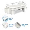 Good-Toilet Stool Squat Adult, Height Adjustable Poop Stool For Bathroom With Storage Box, Portable Non-Slip Potty Step Stool