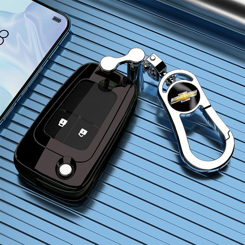 Chevrolet Sail 3 Key Case, Protective Shell, Fits 2015-2018 Models for Men and Women