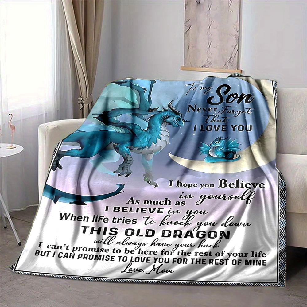1PC Inspirational Quote Blanket, Throw For Sofa, Bed, Travel, Printing Blanket With Soft And Warm Fabric yy250918179