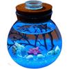 Creative Handmade DIY Romantic Underwater Luminous Bottle Birthday Gift Bedroom Decoration Night Light Free Print Photos