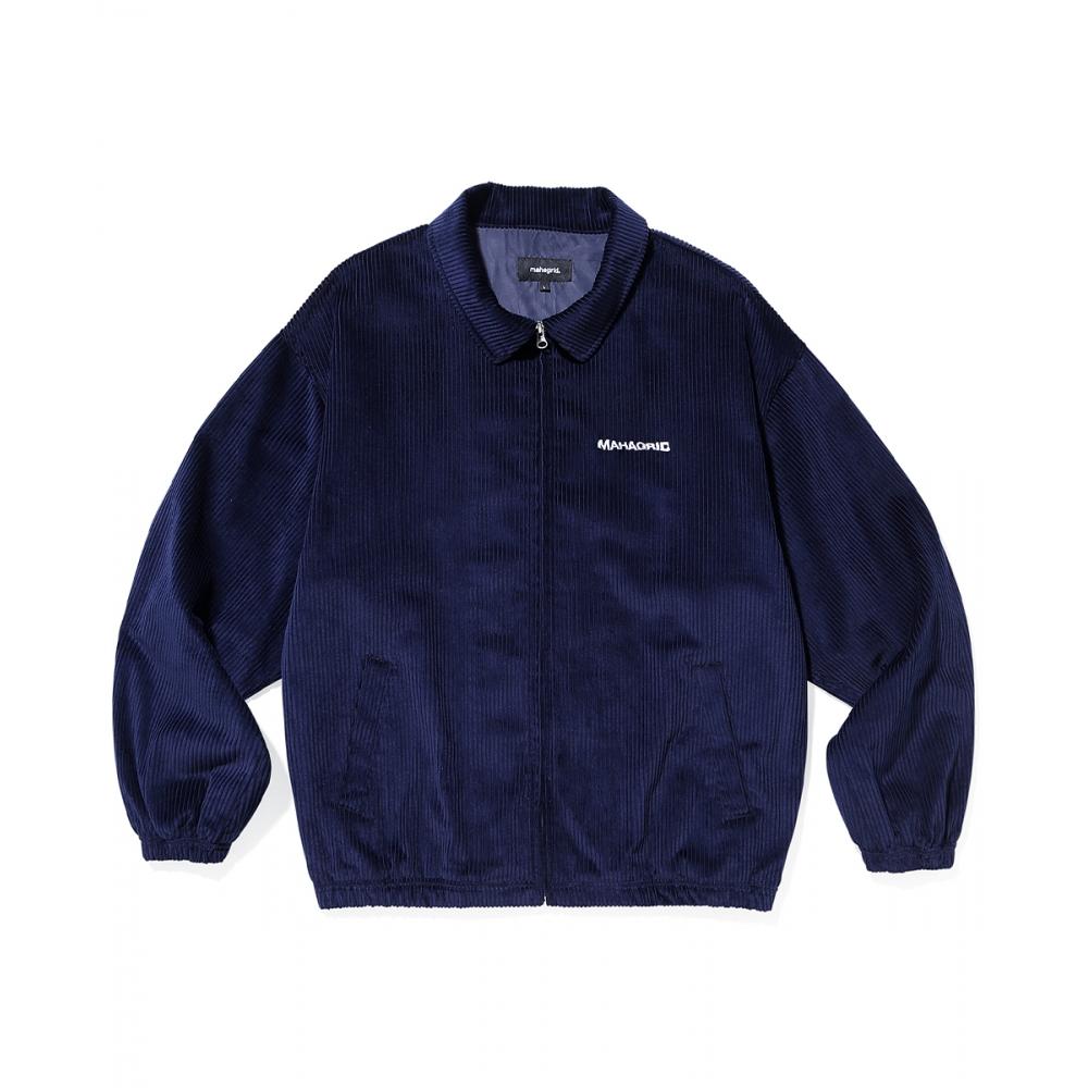 

MAHAGRID CORDUROY HARRINGTON JACKET NAVYMG2CFMB941A