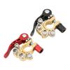 Battery Terminal Connector 4 Way Quick Release Positive Negative Power Switch Top Post Clamp