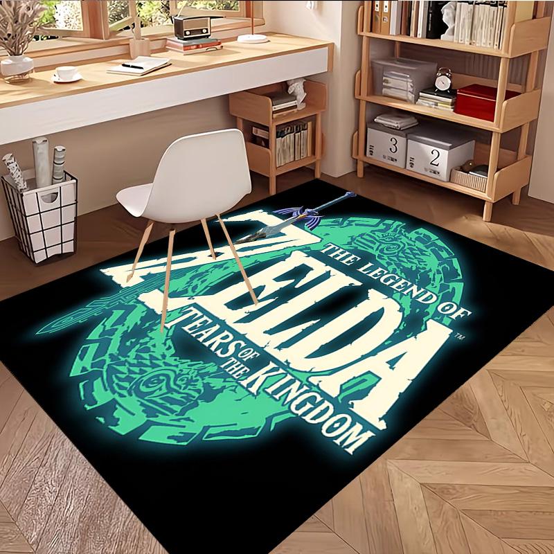 Video Games Print Rug, Washable Floor Carpet, For Entryway Dorm Laundry Room Office Study, Home Decor Birthday Christmas Gift
