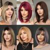 Extensões de cabelo sintético – Perucas de cabelo sintético