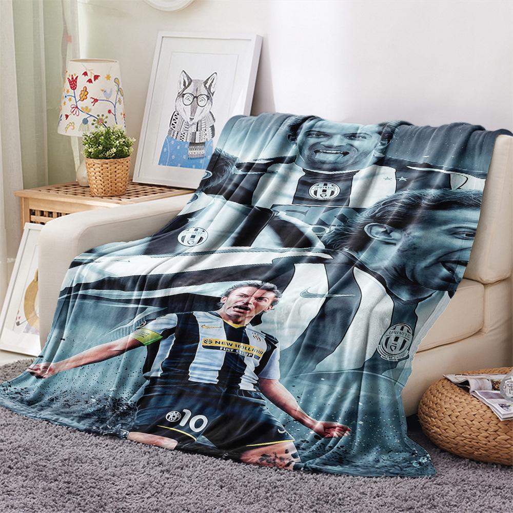 Juventus Print FlAannel Blanket, High Quality Comfortable for All Seasons, Home Decor, Warmth and Comfort