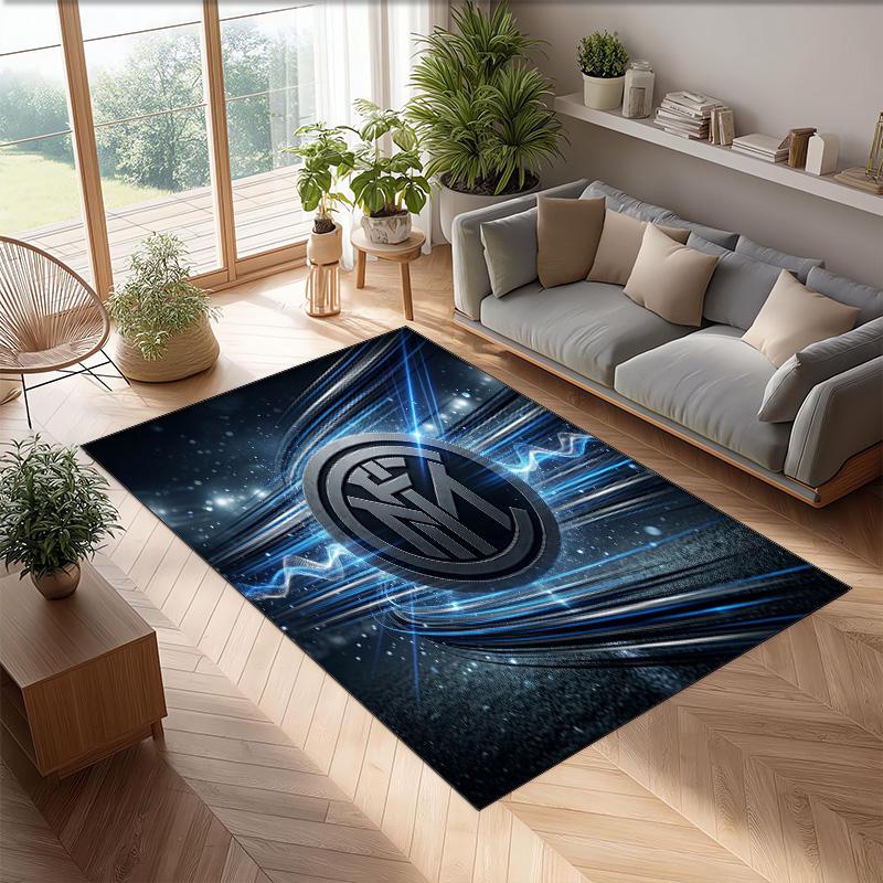 Borussia Dortmund Printed Flannel Area Rug Non Slip Soft Polyester Floor Carpet Indoor Decor Mat for Bedroom Living Room Sofa