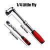 1/2 3/8 1/4 Movable Head Long Handle Ratchet Two-way Extendable Ratchet Socket Wrench Combination Wrench For Repair Depot
