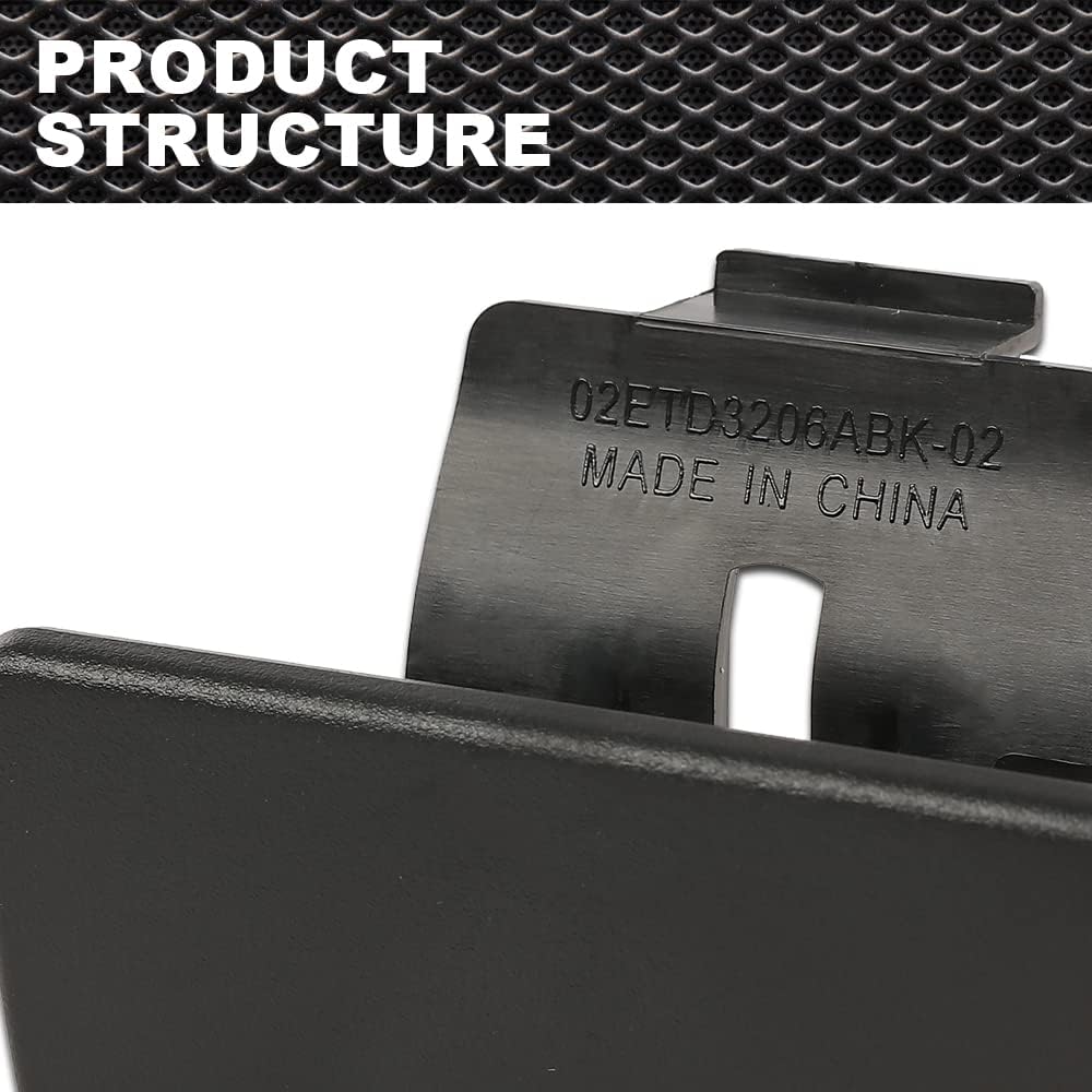 Glove Box Handle Dash Latch Compatible with Hummer H3 2006 2007 2008 2009 2010 Black Right 1pc