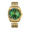 Men Watch Green Classic Diving Series 42mm Silver Stainless Steel Luxury Business Clock 3Bar Waterproof Student Timing Man Watch