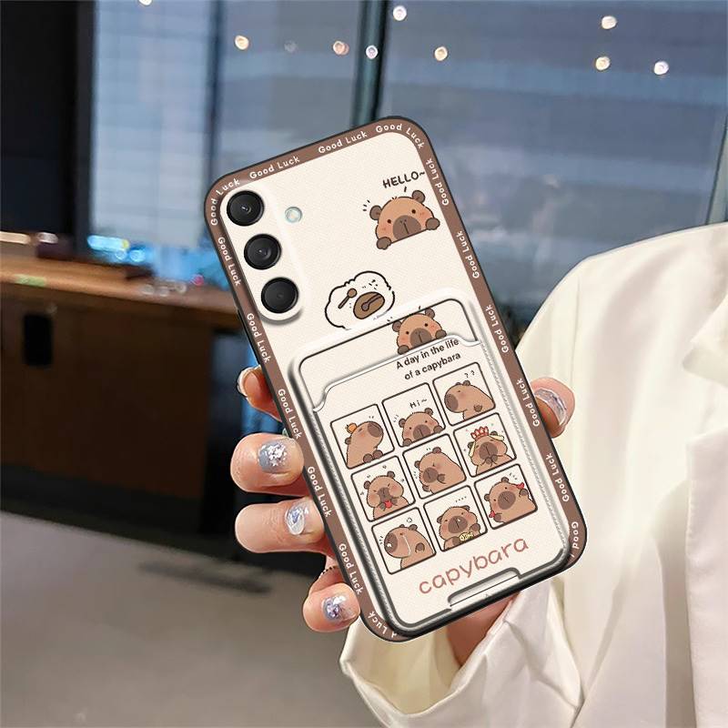 TPU Soft case Phone Case For Samsung Galaxy M55 5G/SM-M556B/C55/F55/M55S Back Cover Card slot Anti-knock Dirt-resistant