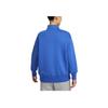Nike Sportswear Phoenix Fleece Knitted Warm Comfortable Loose Sweatshirt Women sweatshirt Blue HJ0932-480