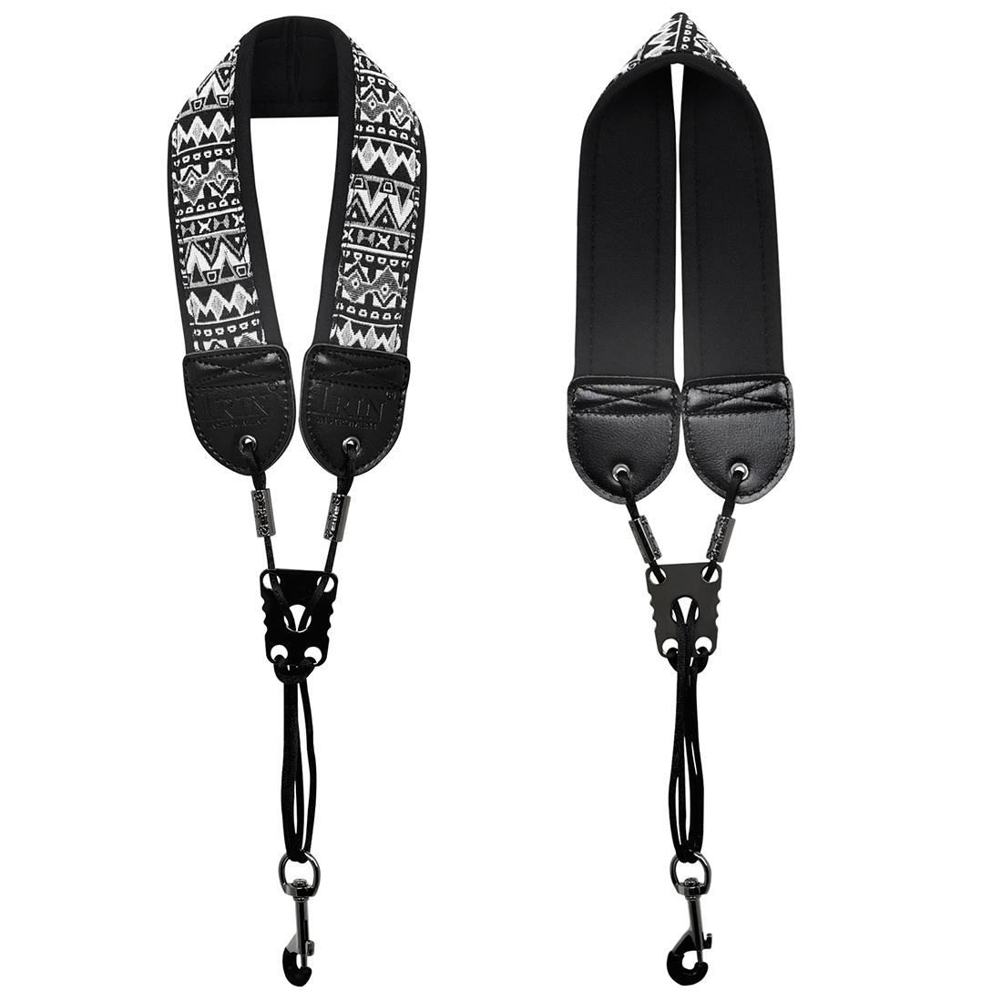 IRIN Saxophone Neck Strap Soprano Alto Tenor Sax Universal Adjustable Strap Embroidered Neck Strap Saxophone Accessories Parts TS-10
