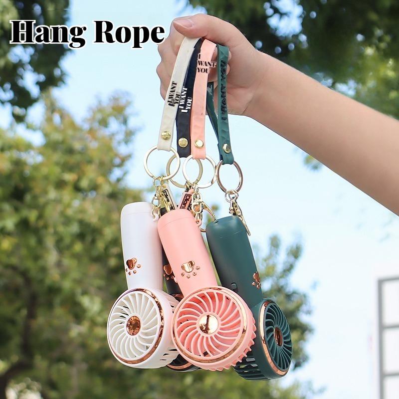 Summer Cute Cartoon Fan - Mini Portable USB Charging Handheld for Students, Outdoor Adventures & Cooling Comfort