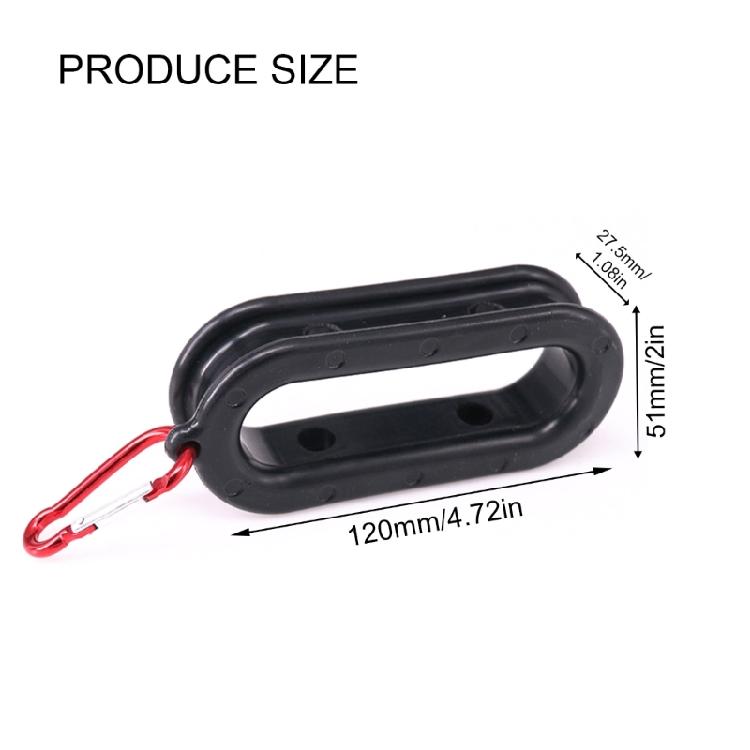 Fishing Line Tightener Quickly Release Mechanism Durability Rubber Construction for Saltwater Freshwaters