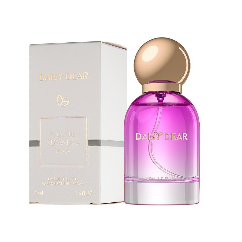50 ml 3 farby Dlhotrvajúci kvet ruže Svieži parfém Trvácna očarujúca toaletná voda Dámske parfumy Pánske parfumy Charm Darčeky