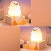 Sitting Duck Soft Silicone Lamps, Night Lamp for Room Decorative Item