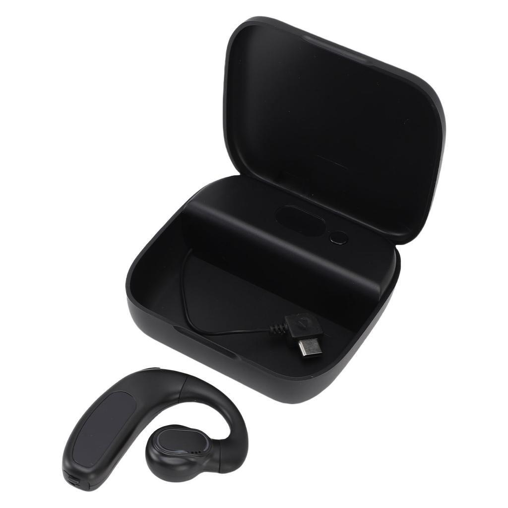 Ohrhörer 180° drehbar Regendicht Bluetooth 5.5 Digitalanzeige Ohrbügel Kabellose Ohrhörer Blueto