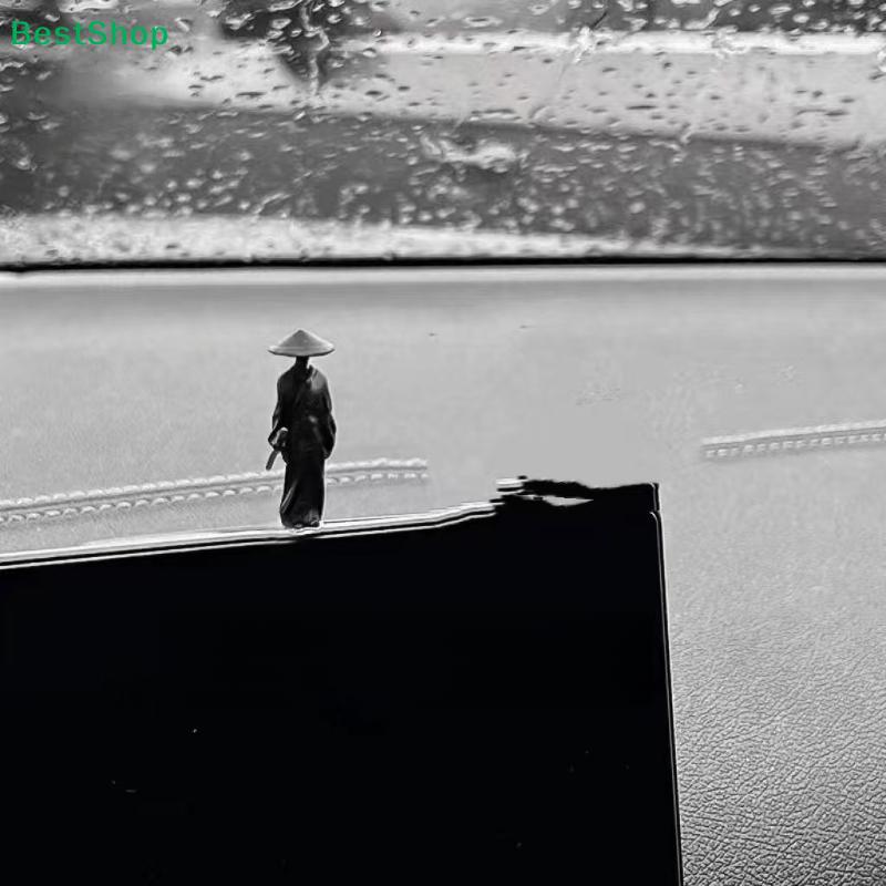6Pcs/set Exquisite Ancient Car Statue Ornament Mini Chinese Swordsman Figure Cartoon Swordsman Miniatures Interior Decor
