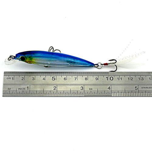 Lot New Kinds Of Fishing Lures Crank Baits Hooks Minnow Baits Crank Tackle
